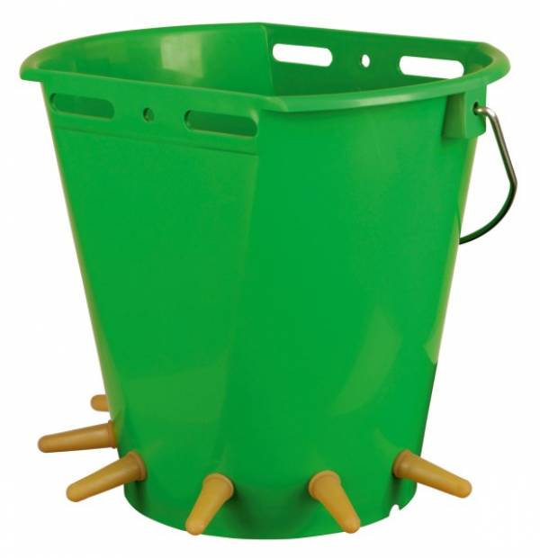 Galeata adapare miei 8L, 6 tetine KER