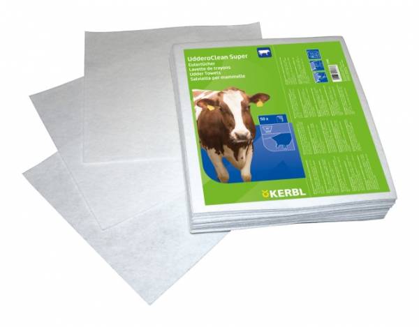 Servetele panza uger UdderoClean 50 foi, 34x37cm KER