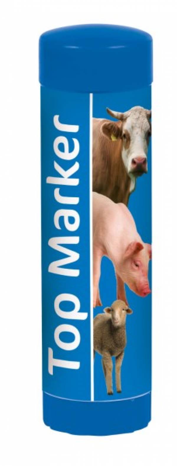 Creion marcare TopMarker, albastru KER
