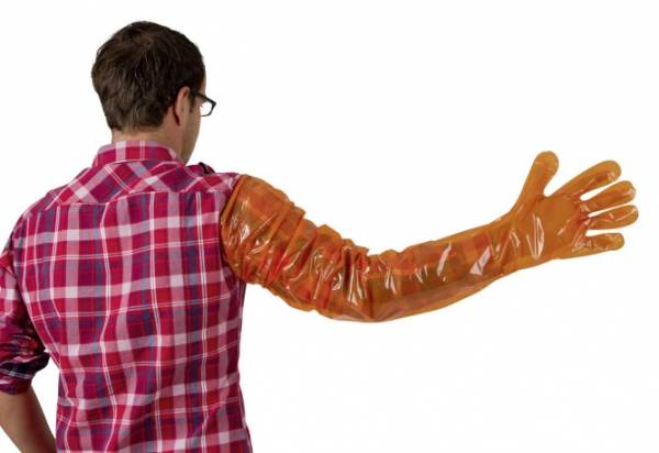 Manusi examinare 90cm/100 buc, KER