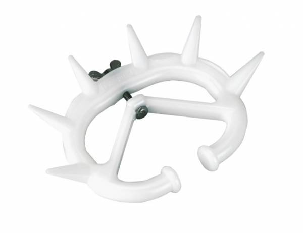 Dispozitiv antisupt plastic alb S (2buc) KER